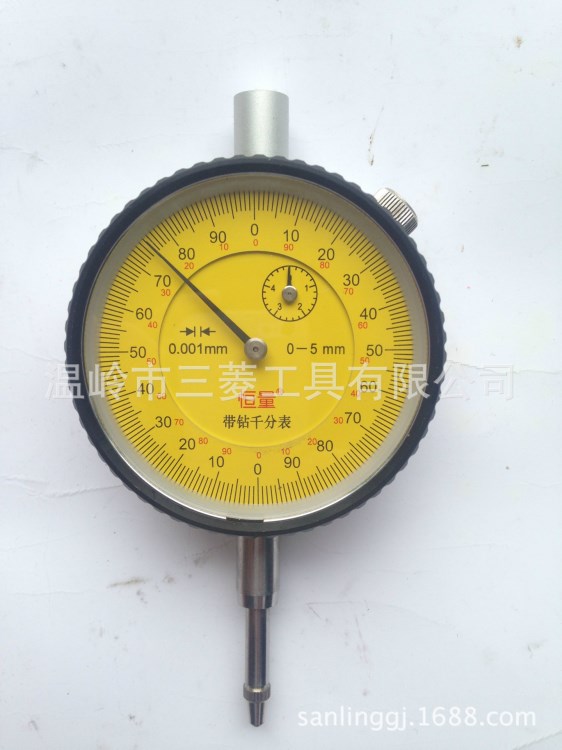 上海恒量帶鉆高精度大量程千分尺0-5MM*0.001 原裝