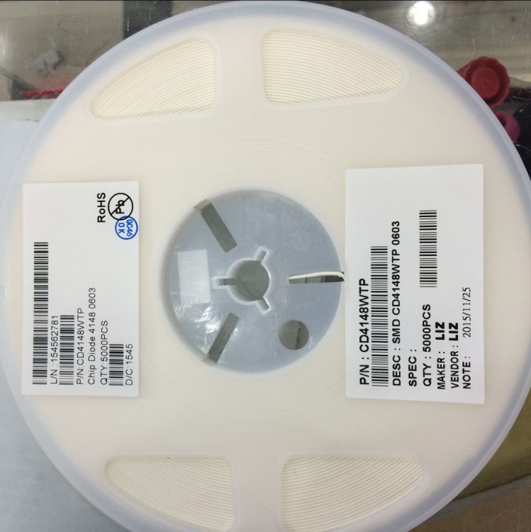 供應貼片電阻式開關二極管CD4148WTP 0603-4148二極管