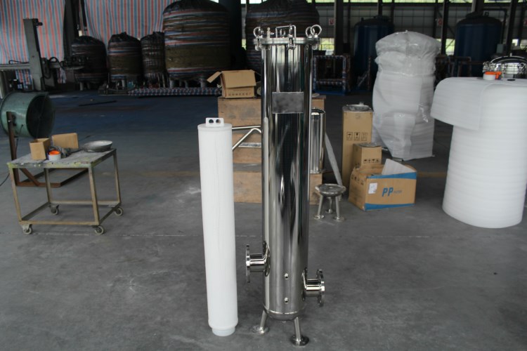用于固液分離 30T/H 不銹鋼材質(zhì) 立式/臥式大流量濾芯過(guò)濾器