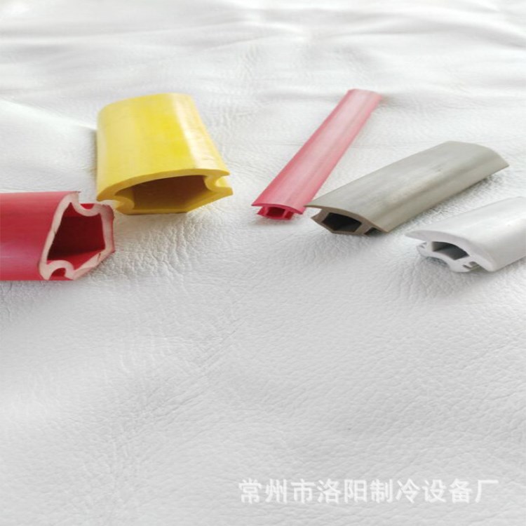 爆款 洛陽擠出冷凍冷藏 異型材 直銷 PVC 防碰條裝飾軟條批發