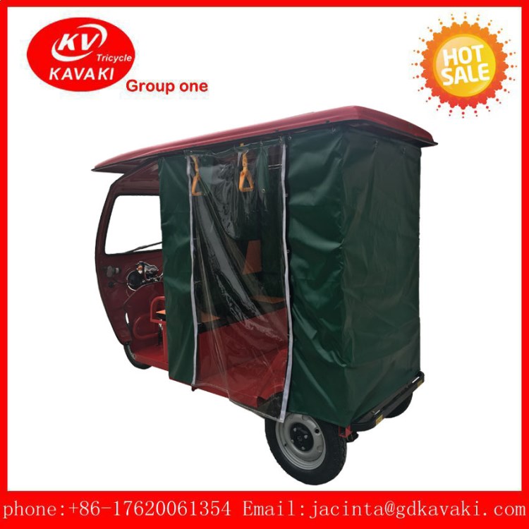 出口菲律賓 半封閉三輪拉客車 太陽能 電動(dòng)三輪車 載客車 旅游車