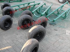 電線桿運桿車，下置式運桿車，炮車