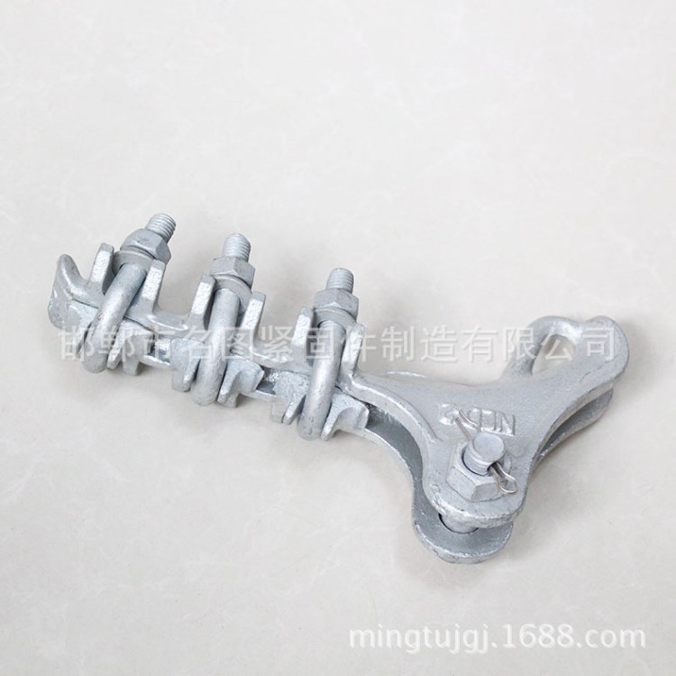 廠家直銷 熱鍍鋅鋁合金電力器材 耐張線夾 線路金具耐張線夾現(xiàn)貨