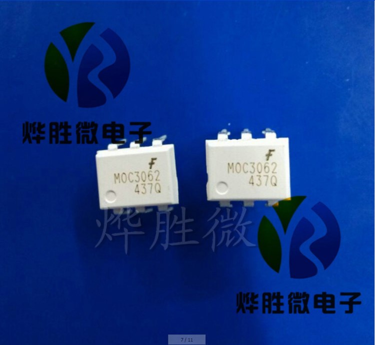 光耦合器 MOC3062  DIP  美國仙童  原裝  假一罰十