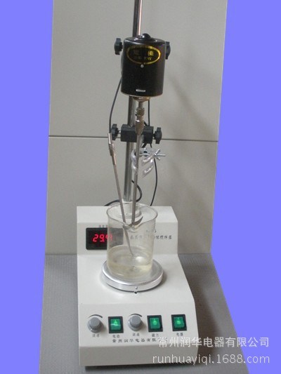 多功能攪拌器 HJ-5 電動(dòng)磁力雙重?cái)嚢韫δ?智能控溫 價(jià)格電議