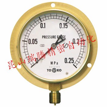 BT-3/8G-100&times;0.25MPa東洋計器興業(yè)TOKO壓力表