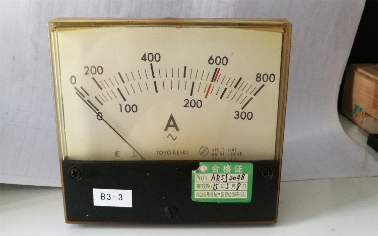 TOYO KEIKI 電流表 0-300A ACF-12 B3-3
