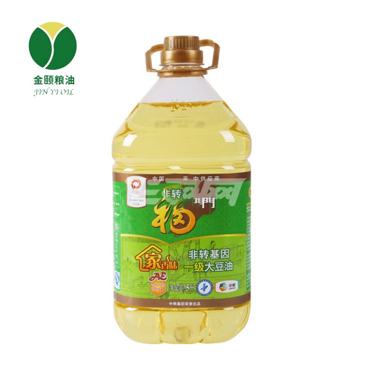 福临门非转基因一级大豆油5L/桶品质保障健康食用油桶装大豆油