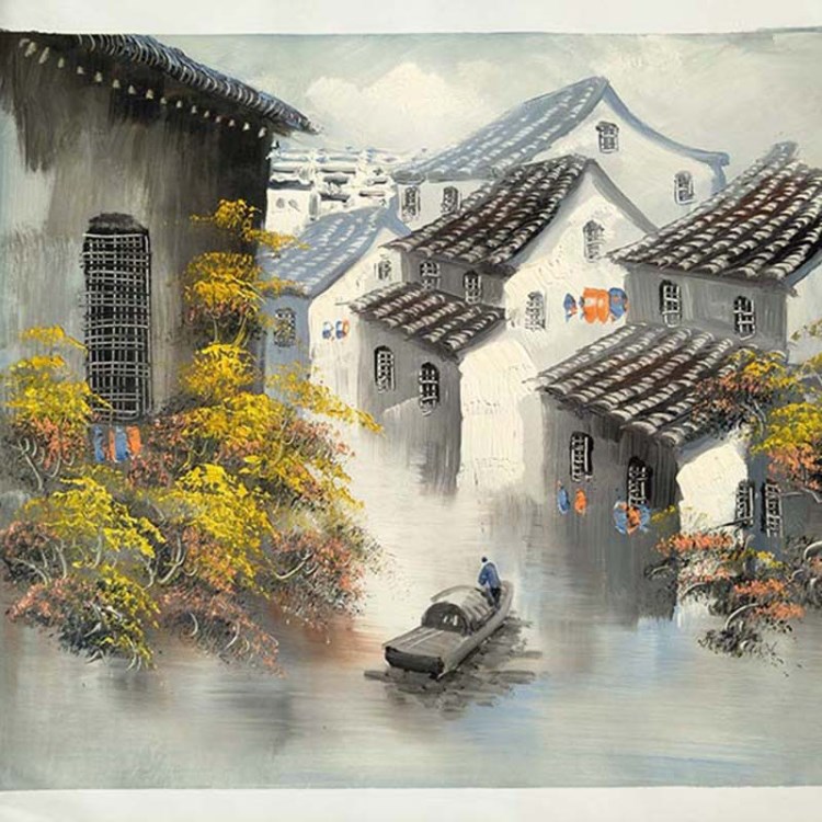 欧式客厅背景墙油画布亚克力挂画装饰画 玻璃uv打印加工实力厂家