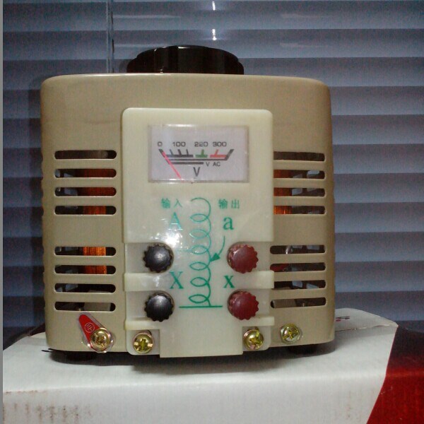 三科调压器2000w/tdgc2-2000va单相220v全铜交流0-250v可调变压器