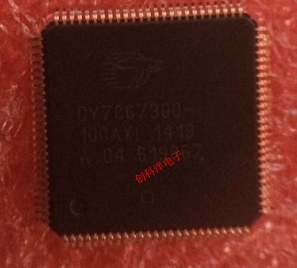 微控制器 CY7C67300-100AXI QFP100 全新原裝 實物實圖