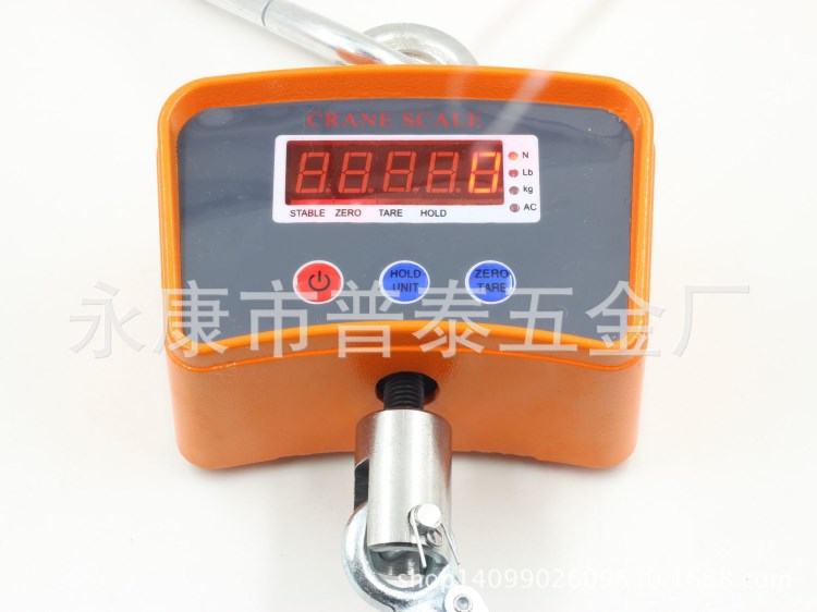 300-800kg電子吊秤 吊鉤秤 勾秤 手提秤 掛秤小型吊磅手持便攜式