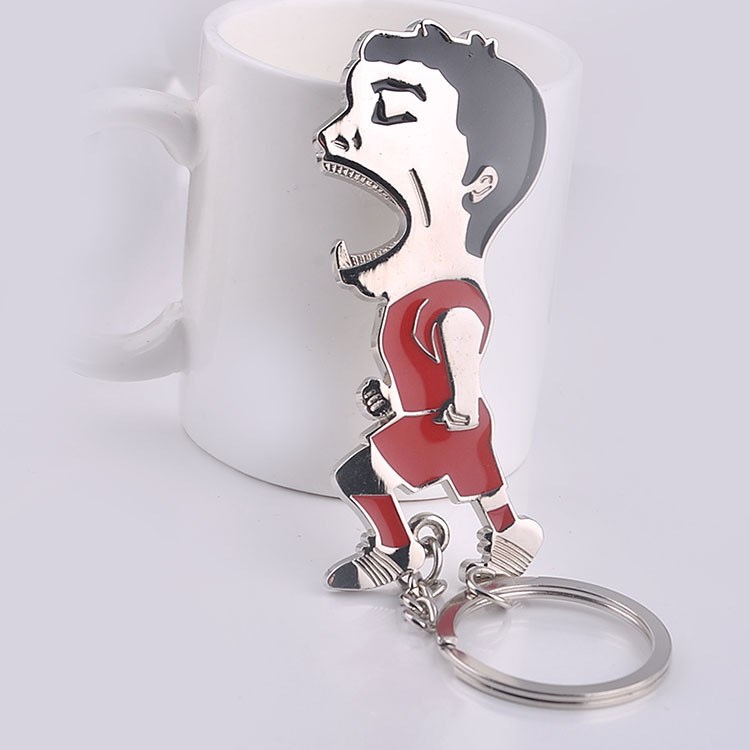 滴膠開瓶器鑰匙扣 餐廳餐館實用5元以下小商品批發定制LOGO激光