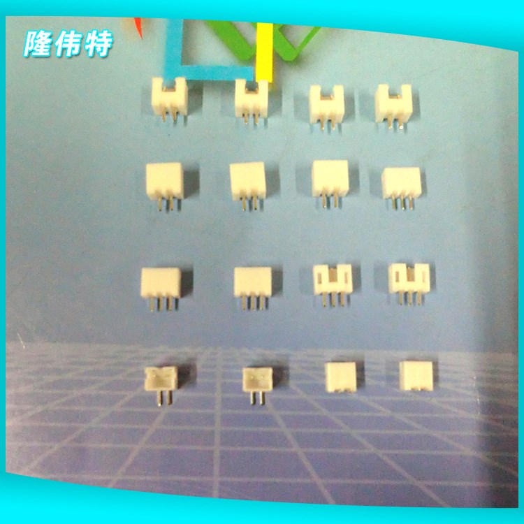 廠家生產(chǎn)間距 XH2.54mm間距針座 2.0條形接插件連接器