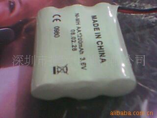 厂家 AA2500MAH 3.6V 5号镍氢电池组合 遥控飞机蓄电池 充电电池