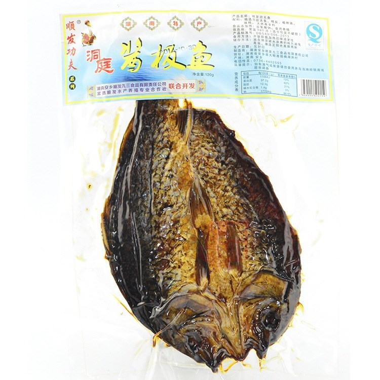 湖南常德特產(chǎn)包裝魚干順發(fā)醬板魚傳統(tǒng)秘制口味鎮(zhèn)店之寶100克