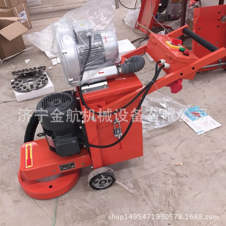 無塵打磨機 手推式環氧地坪打磨機 自帶吸塵箱打磨機 廠家直銷