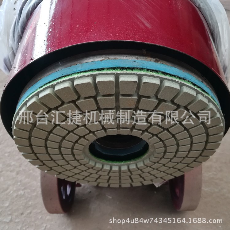 混凝土地面水磨石機 手推式金剛石鏡面 河北地面打磨機