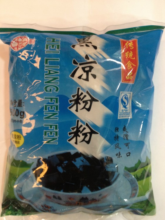 供應   夏天新品  市場暢銷 大包裝    廣州批發(fā) 500g*30黑涼粉