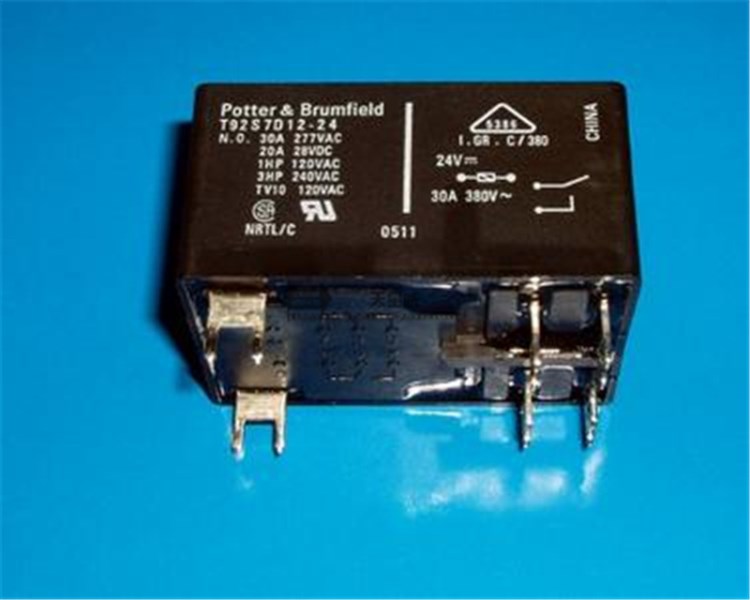 全新原裝Potter-Brumfield泰科繼電器T92S7D12-24  30A DC24V