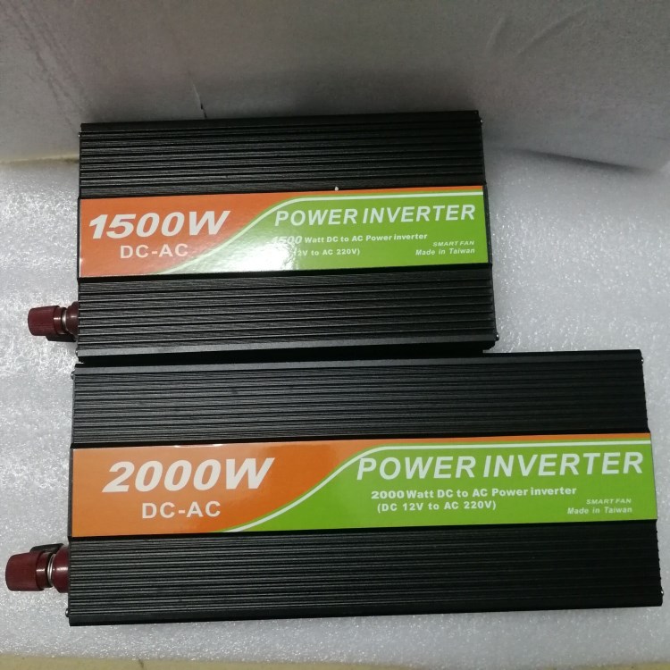 逆變器電源12v/24v變220v修正弦波1500W2000W3000W貨車壓縮真空泵