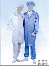 北京奧特廠家批發 防靜電工作服 鈕扣開領分體服大褂 全國發貨