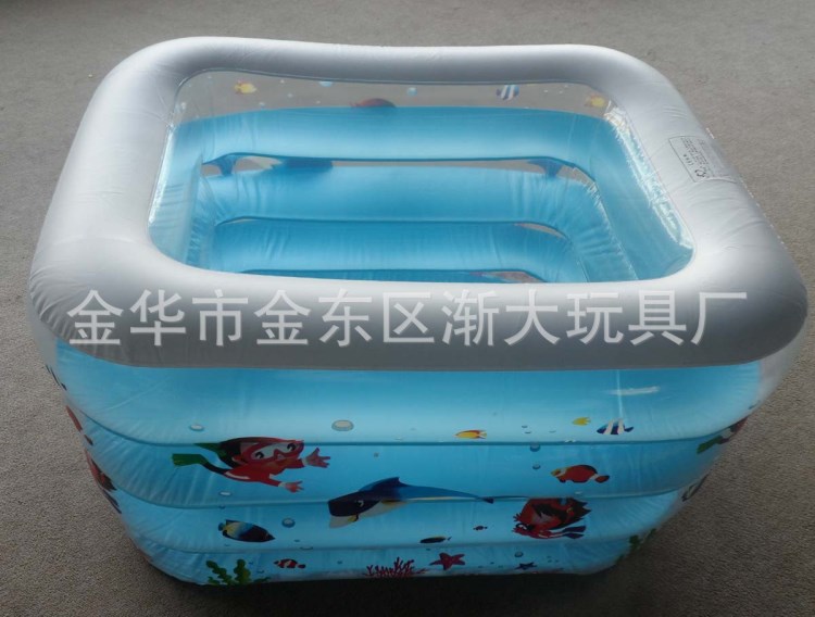 【廠家現(xiàn)貨大量批發(fā)】嬰兒游泳池120CM兩層充氣游泳池1米2水