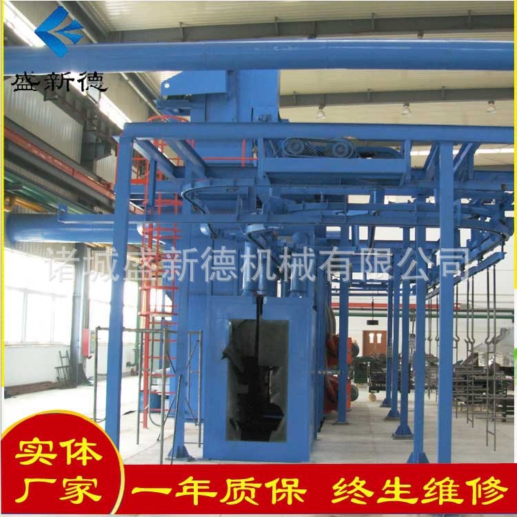 大件懸鏈通過式拋丸機價格  齒輪專用拋清理機丸機