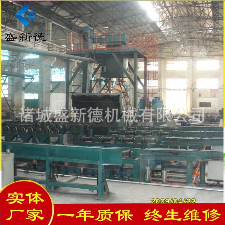 鋼管內壁拋丸機   內拋機廠家 內除銹  拋丸機圖片