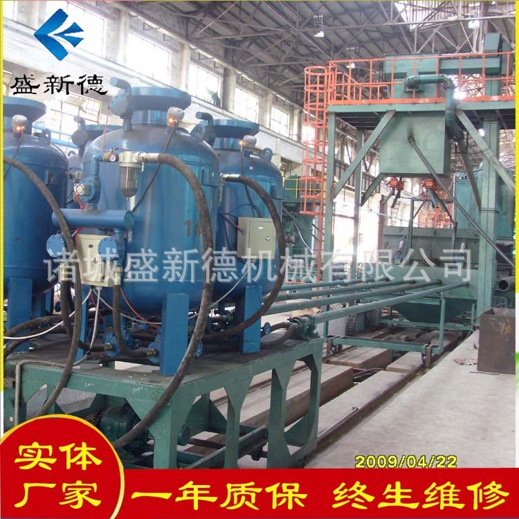 液壓鋼管內壁拋丸機  內拋廠家 內除銹  拋丸機圖片