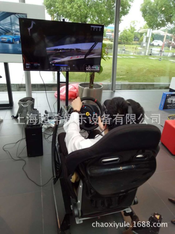 上海車展活動(dòng)道具 模擬體感賽車虛擬駕F1賽車游戲機(jī)租賃