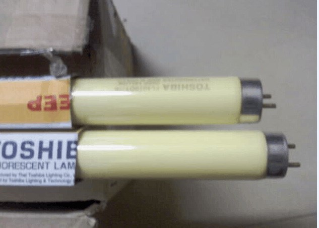 東芝防紫外線燈管|TOSHIBA防紫外線燈管|黃色防紫外線燈管