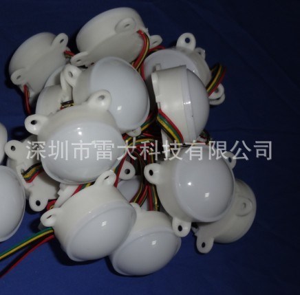 供应LED点光源 LED点控全彩灯串 WS2801LED模组 DC12V输入