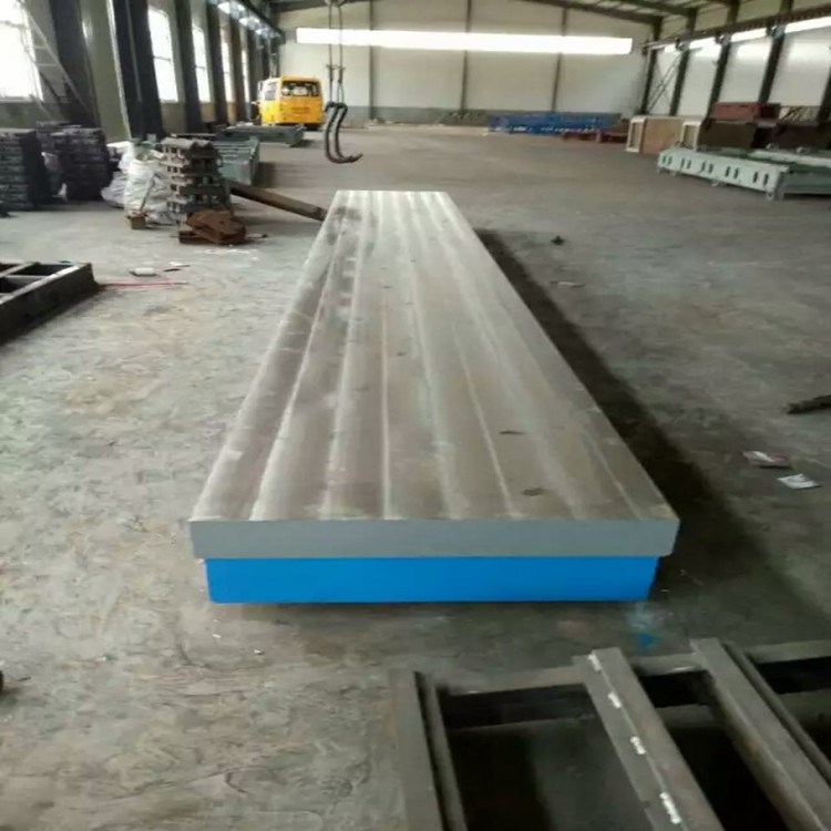 直銷人工刮研高精度鑄鐵檢驗平臺平板 T型槽鉚焊平臺 焊接工作臺