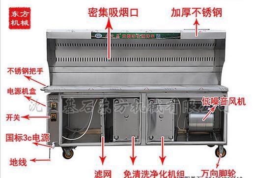 鐵嶺燒烤凈化車 油煙凈化車 燒烤油煙凈化車