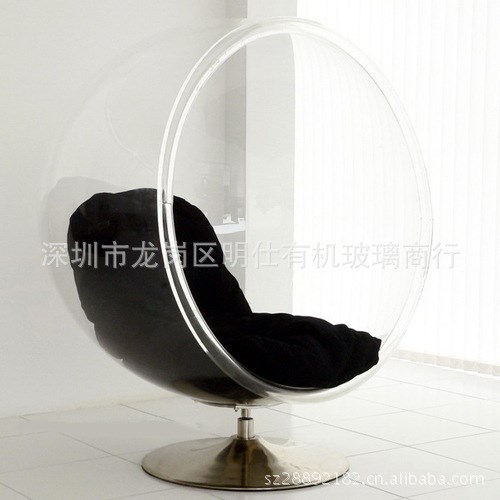 透明球椅 bubble chair 亚克力吊篮 transparent ball chair