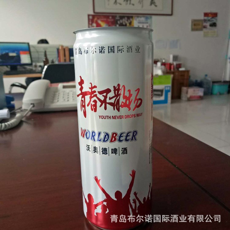 330ML易拉罐啤酒 聽裝麥汁度12&deg;p酒精度5.1%致青春系列麥芽啤酒