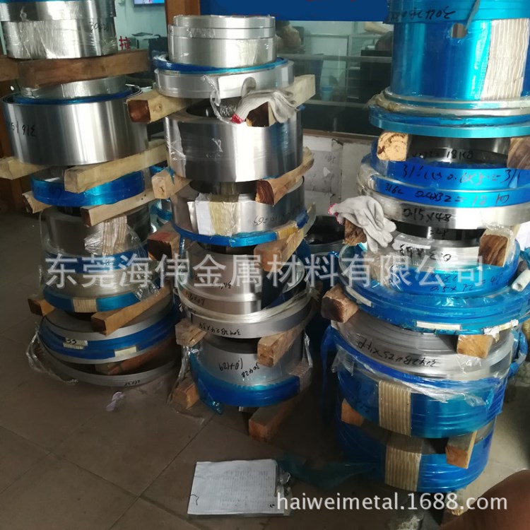 不銹鋼帶加工生產(chǎn) 不銹鋼卷帶整平切片 不銹鋼帶拉絲8K面精磨貼膜