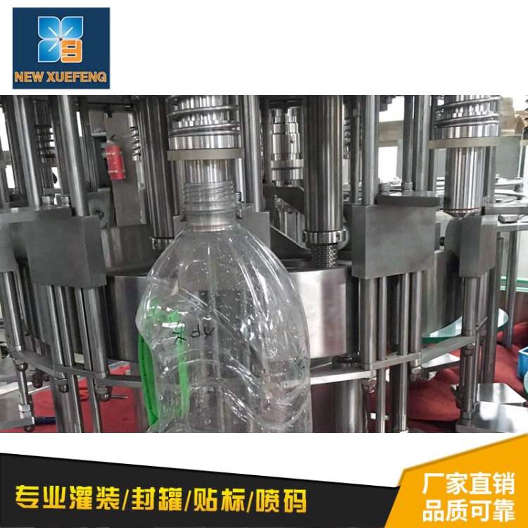 桶裝水灌裝機半自動礦泉水灌裝生產線灌裝封蓋張家港機械