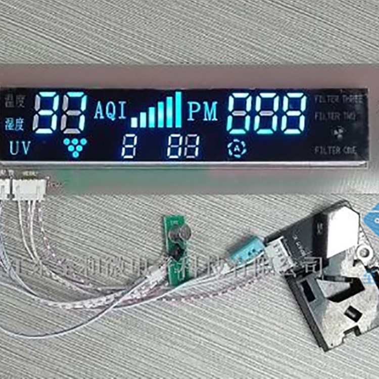 空氣凈器控制電路板PCB-PM2.5值溫濕度VOC含量負(fù)離子UV殺菌功能