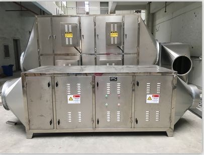 voc廢氣處理廠家 工業低溫等離子除臭設備 不銹鋼款等離子凈化塔