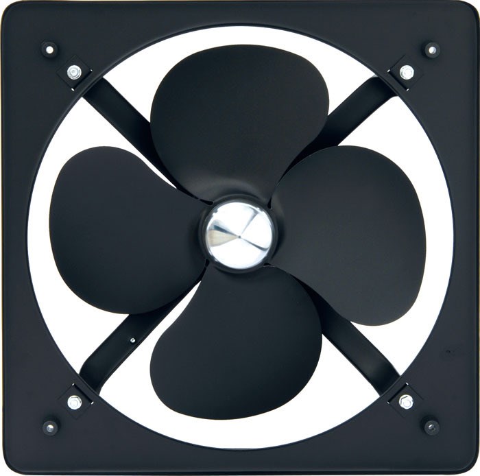 德通方形工业换气扇fad40-4/fas40-4/16寸工业开敞式排风扇风机