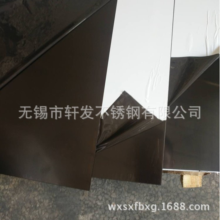 黑鈦不銹鋼板  黑鈦不銹鋼拉絲板 201鏡面黑鈦不銹鋼