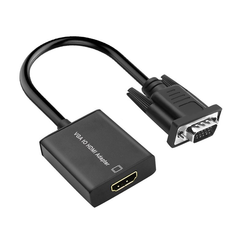 新款VGA轉HDMI帶音頻供電轉接線/ VGA TO HDMI