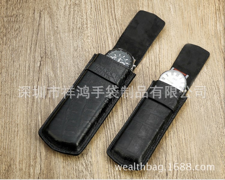 深圳廠家供應定制多功能禮品真皮超纖皮精致珠寶手表包