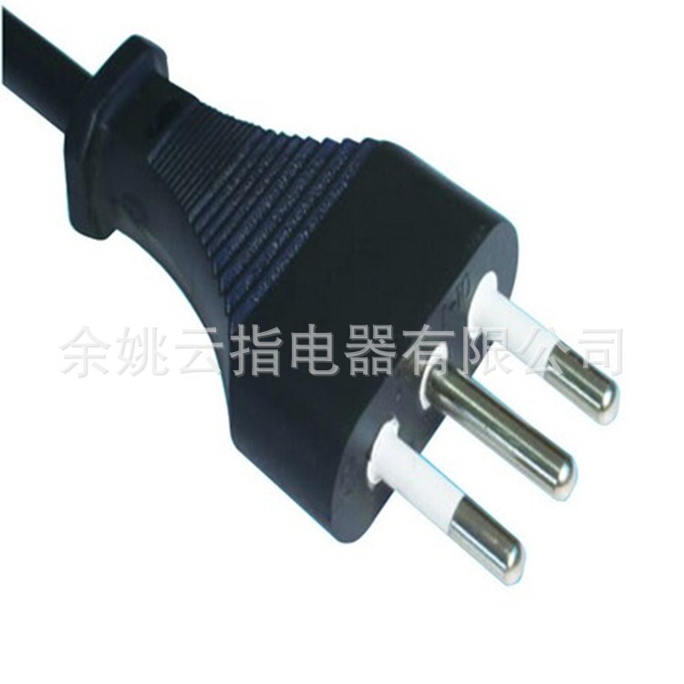 三芯意大利電源線 三插電腦意大利電源線 品字尾意大利電源線