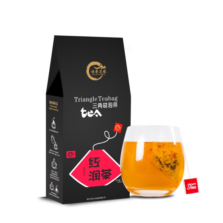 紅潤茶女人茶養(yǎng)生茶 袋泡茶養(yǎng)生三角茶包食療產(chǎn)品貼牌代加工oem