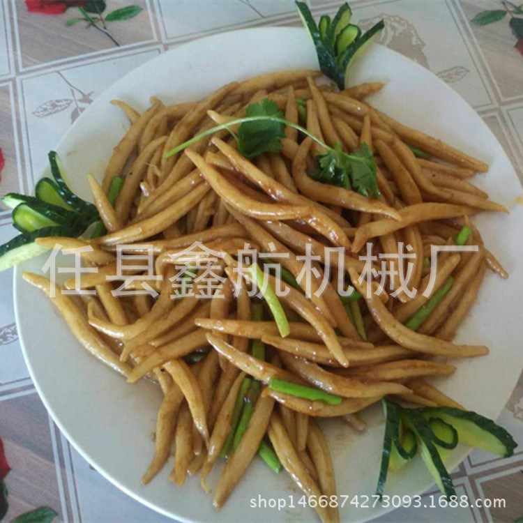 鑫航仿手工莜面魚魚機 全自動貓耳朵面麻食機切丁成型一體機