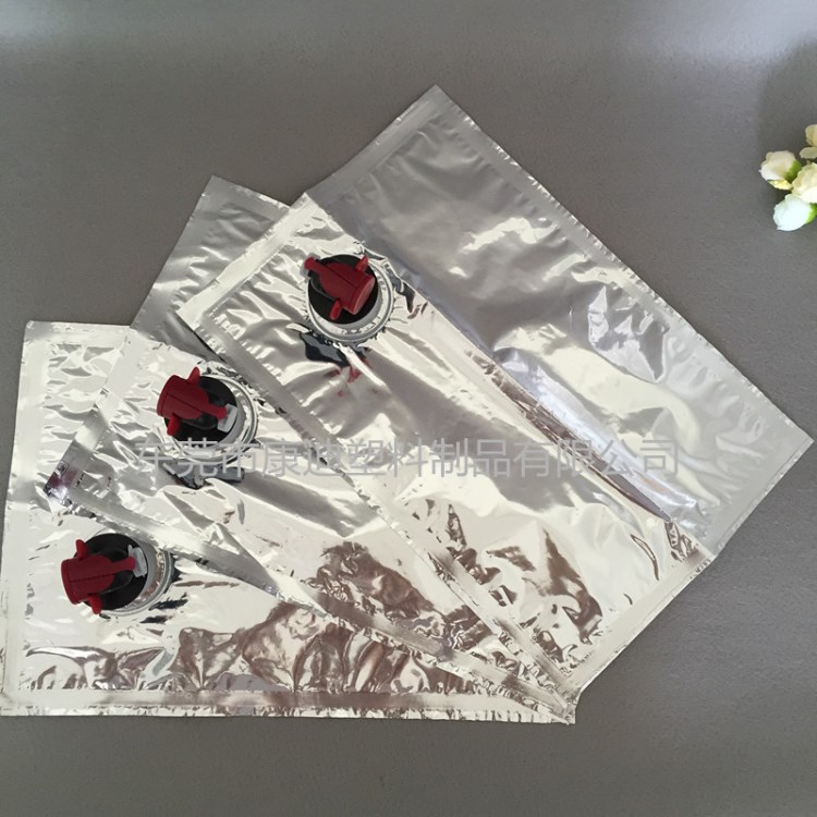 供應帶閥門吸嘴袋盒中袋 食用油液體包裝鋁箔無菌袋 酒水飲料包裝