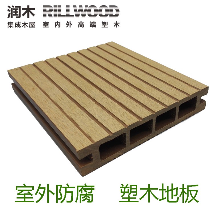 廠家直銷(xiāo) 木塑地板 防水防腐 木塑施工戶(hù)外木塑 露臺(tái)塑木地板